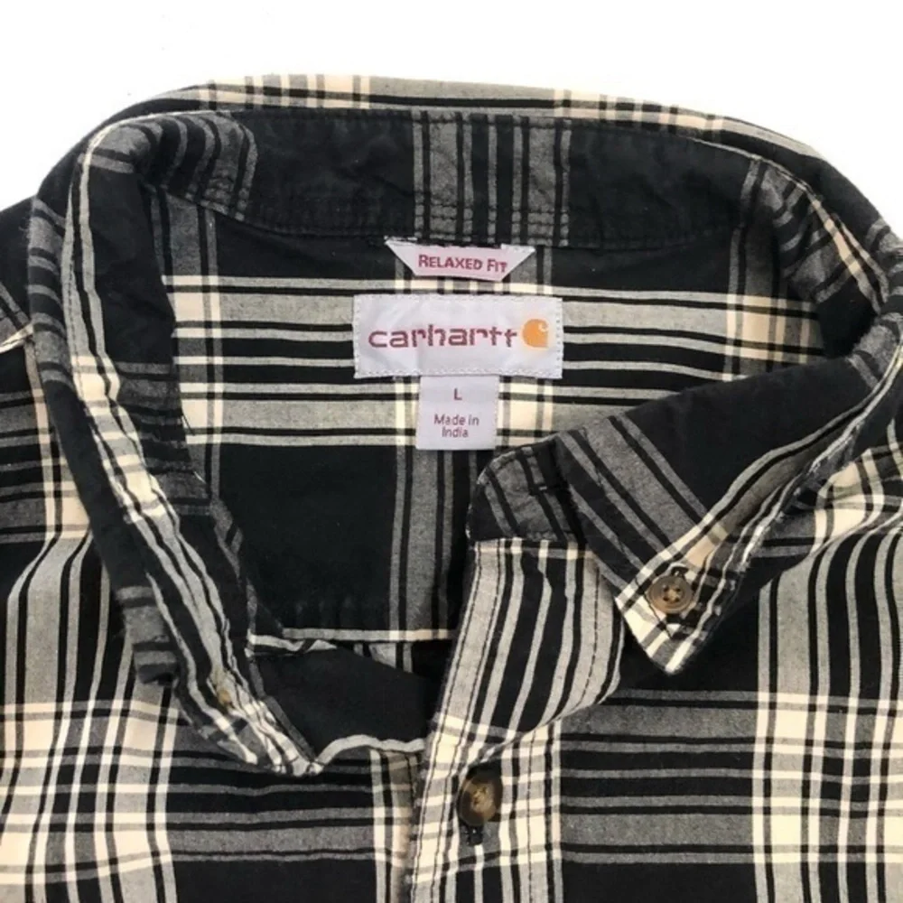 Carhartt Men's Button Down Shirt Size Large - Picture 6 of 6